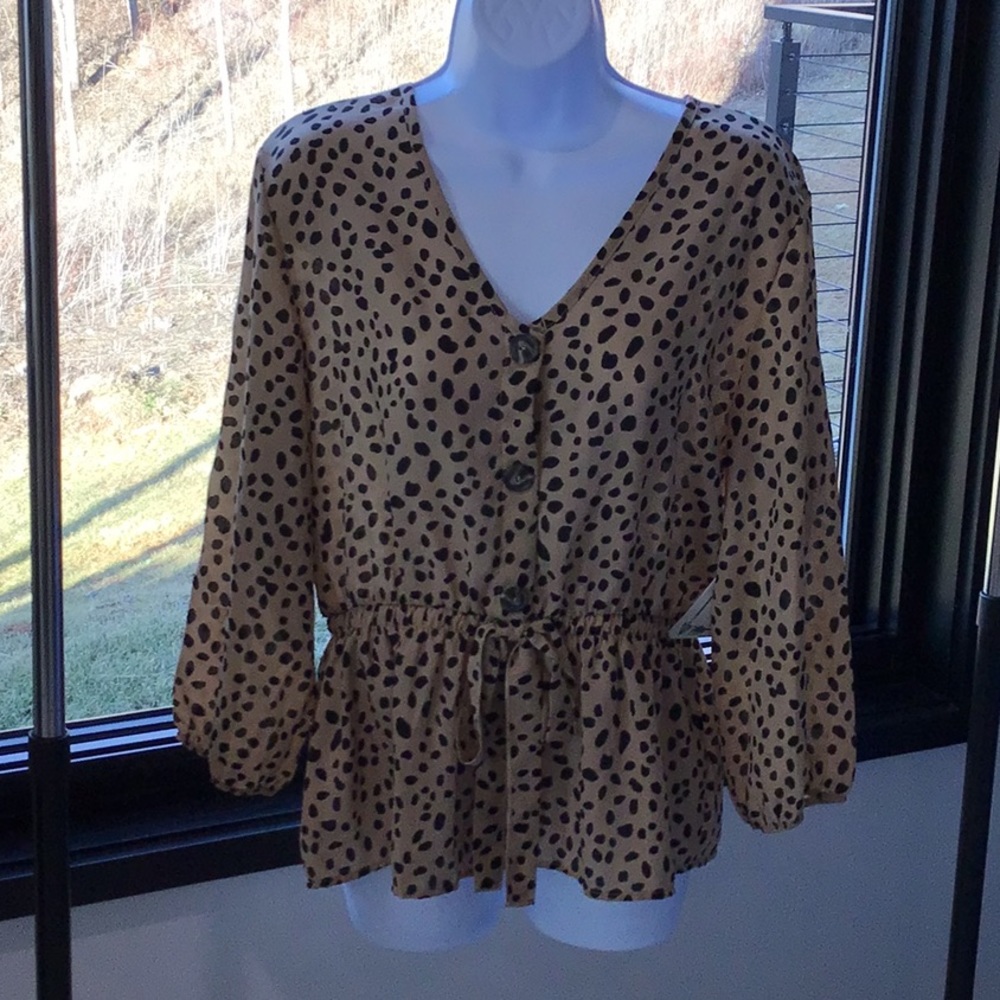 New with tags top by Wild Love